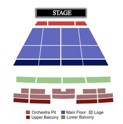 Stranahan Theater Toledo Seating Chart