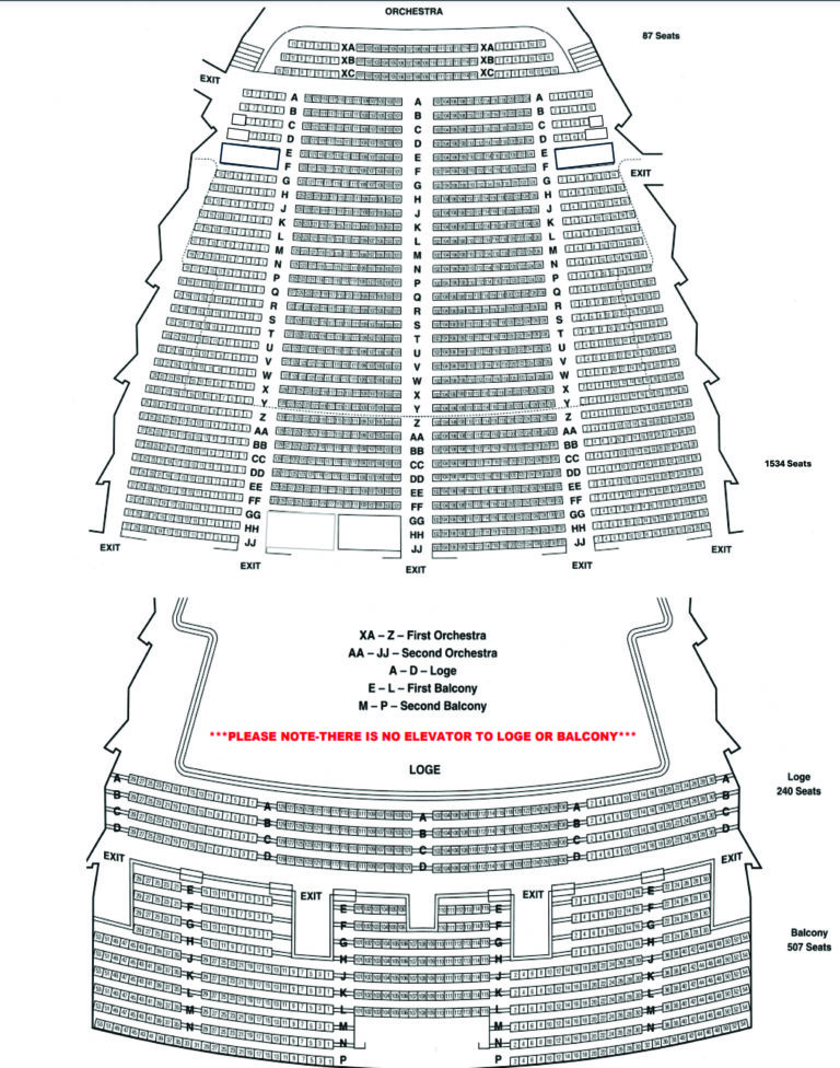 SEATING | Stranahan Theater